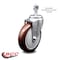 Service Caster 5 Inch Maroon Polyurethane Wheel Swivel 1/2 Inch Threaded Stem Caster SCC SCC-TS20S514-PPUB-MRN-121315 - alternate 2